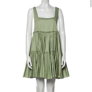 AJE Square Neckline Mini Dress